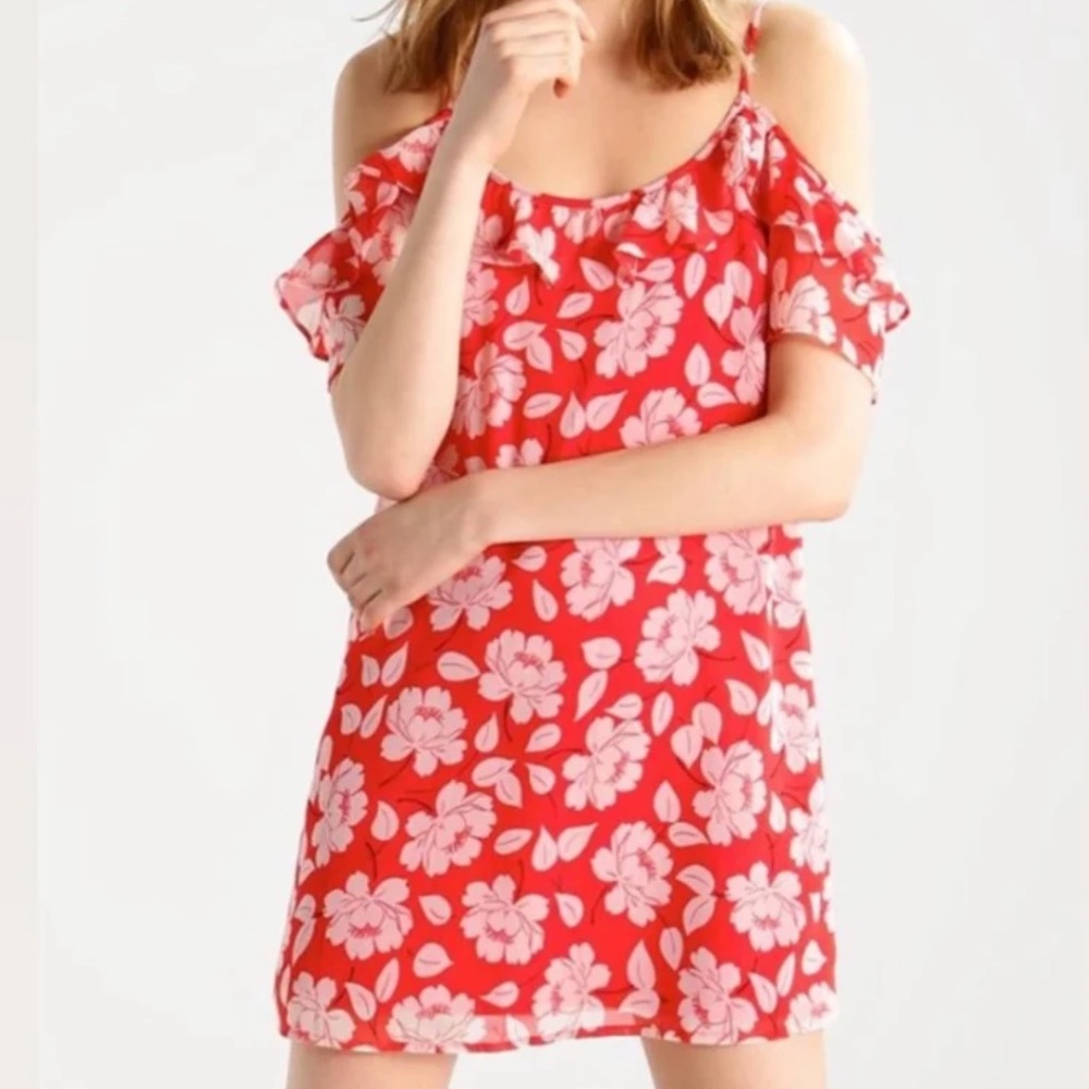 A&F Floral Off the Shoulder Dress